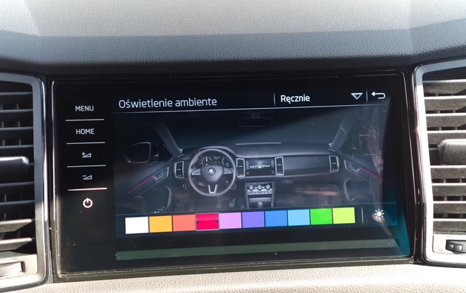 Skoda Kodiaq cena 146999 przebieg: 107000, rok produkcji 2019 z Reszel małe 742